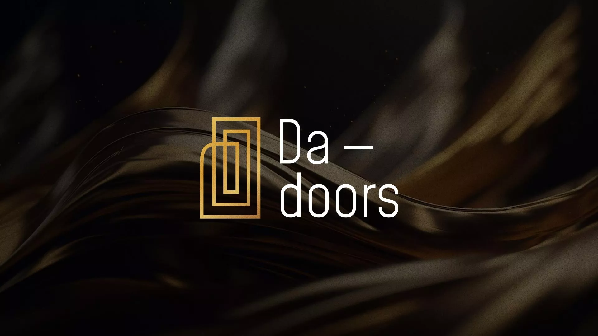 Разработка логотипа для компании «DA-DOORS» в Рудне